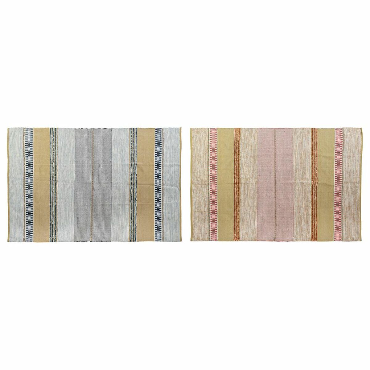 DKD Home Decor Teppich Mehrfarbig Modern – Produktansicht 1