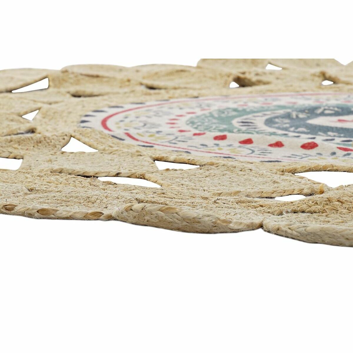 DKD Home Decor Teppich Braun Mehrfarbig – Produktansicht 4