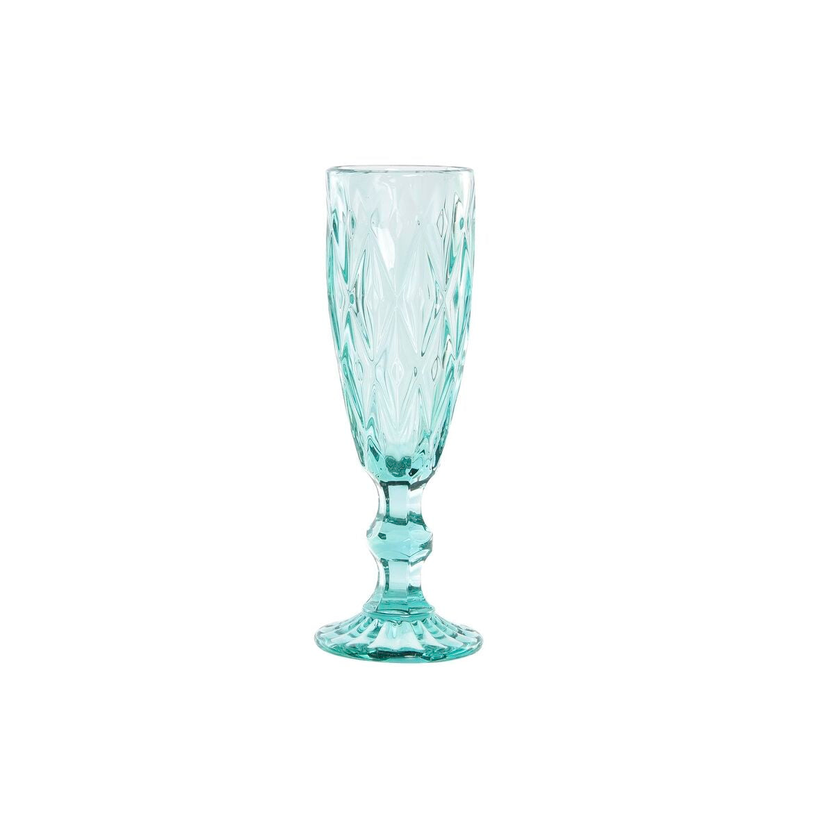 DKD Home Decor Wineglass Türkis Crystal 150 ml – Produktansicht 1
