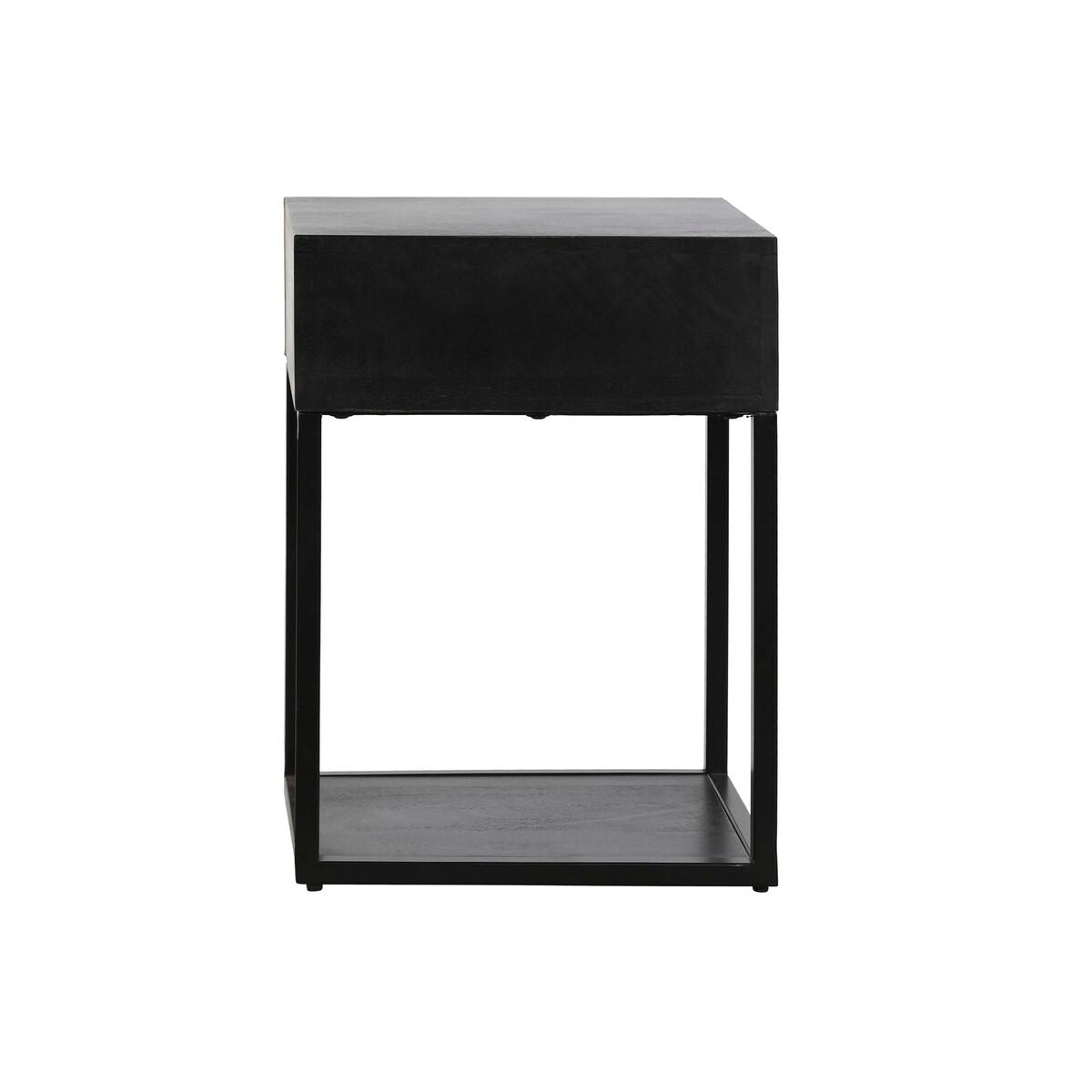 DKD Home Decor Nightstand Gold Schwarz Metall Holz – Produktansicht 5