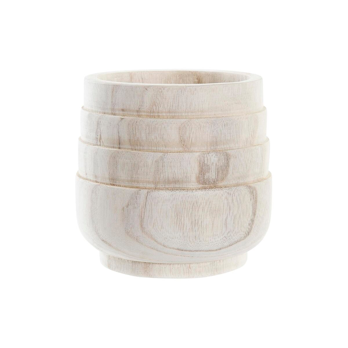 DKD Home Decor Pflanzgefäß Braun Natural Squared Boho – Produktansicht 1