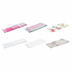DKD Home Decor Tücher-Set Braun Rot Grün Beige Blumen Birds – Produktansicht 2