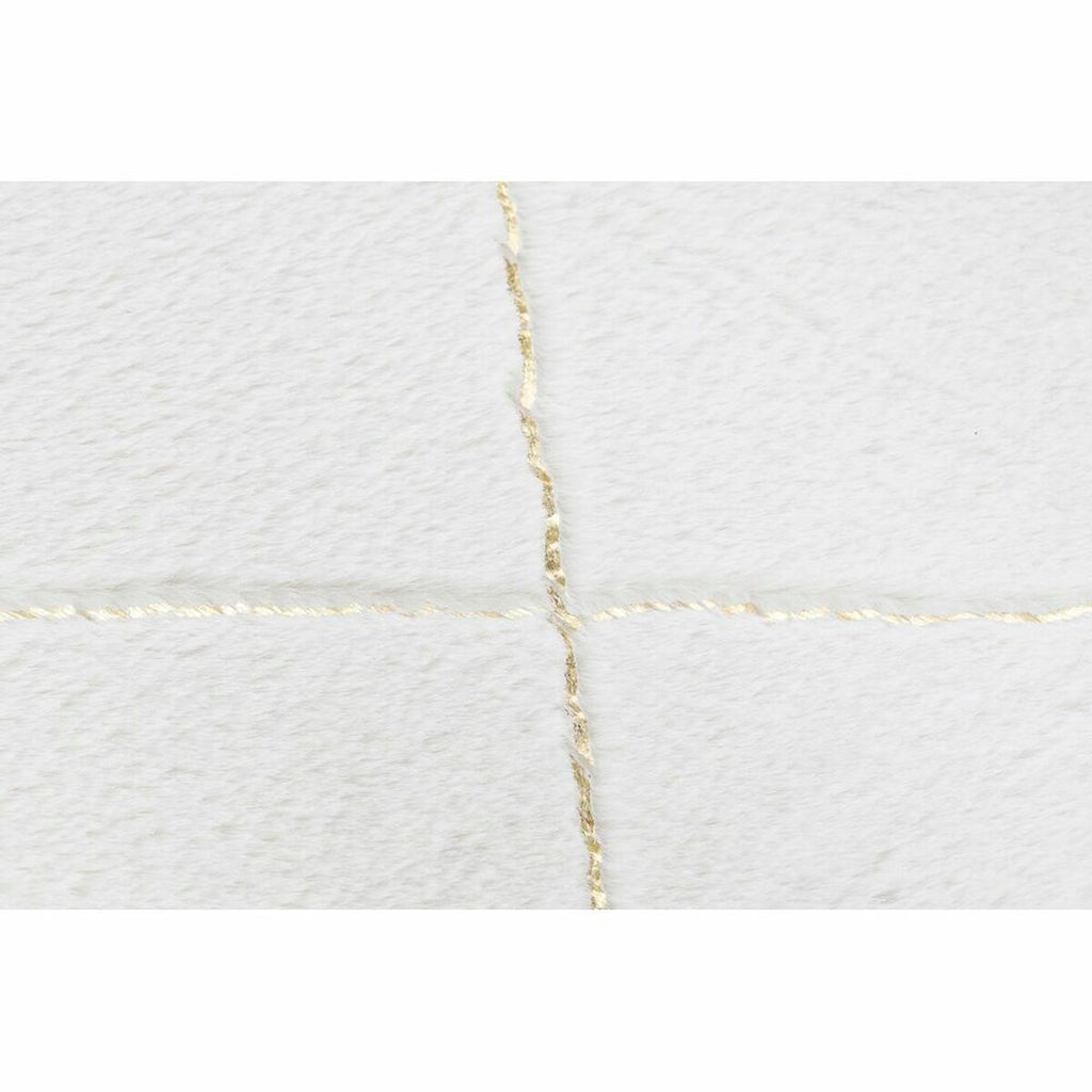 DKD Home Decor Teppich Weiß Modern – Produktansicht 3