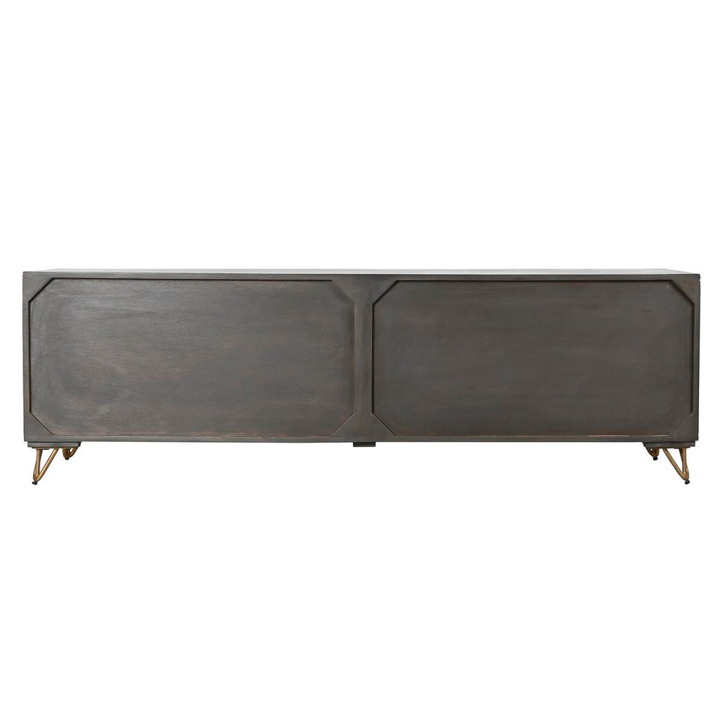 DKD Home Decor TV furniture Metall Braun Mango Holz 160 x 40 x 50 cm – Produktansicht 2