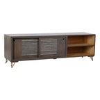 DKD Home Decor TV furniture Metall Braun Mango Holz 160 x 40 x 50 cm – Produktansicht 1