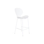 DKD Home Decor Stool Schwarz Metall Weiß Polypropylen – Produktansicht 1