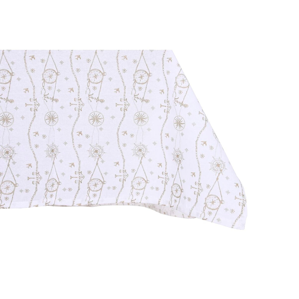 DKD Home Decor Tablecloth & napkins Blau Braun Weiß – Produktansicht 2