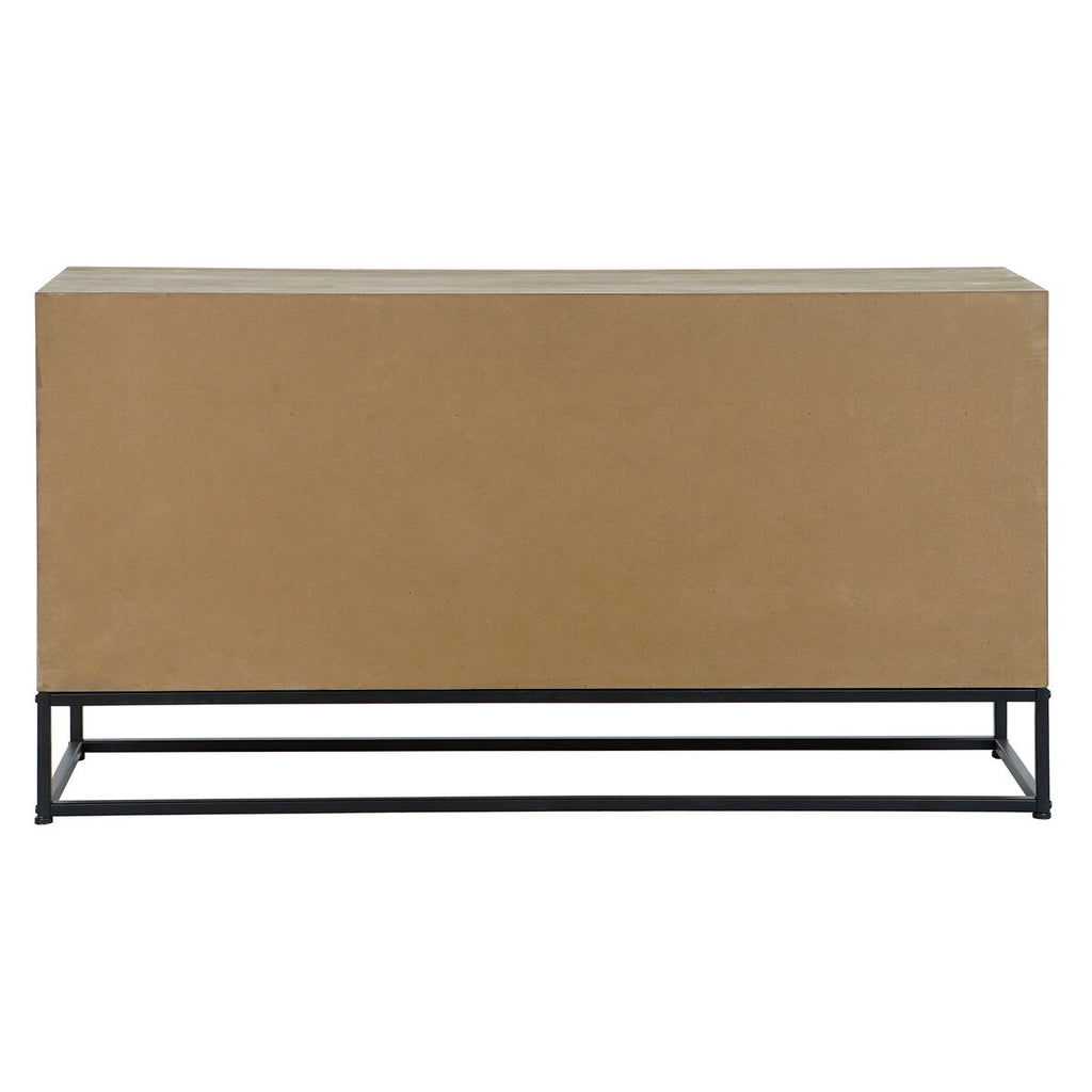 DKD Home Decor Sideboard Schwarz Natural Metall MDF Holz – Produktansicht 7