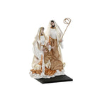 Home ESPRIT Weihnachtskrippen-Set Weiß Gold Aluminium – Produktansicht 1