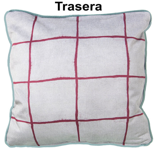 Alexandra House Living Kissen Venecia Mehrfarbig Textil – Produktansicht 2