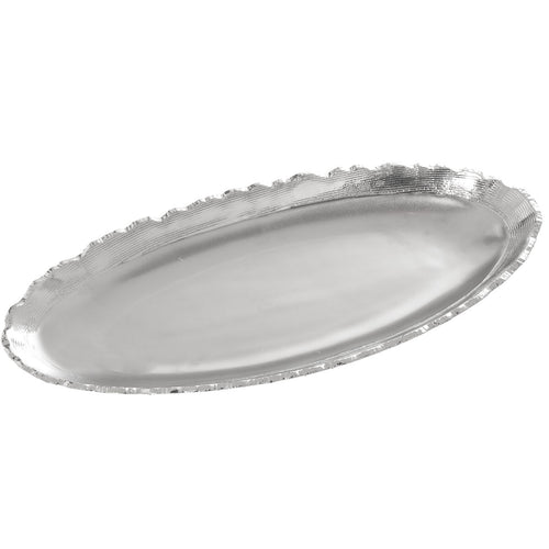 Alexandra House Living Centerpiece Silber Ceramic – Produktansicht 1