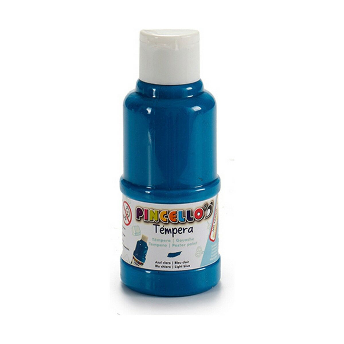 Pincello Temperafarbe Blau 120 ml – Produktansicht 1
