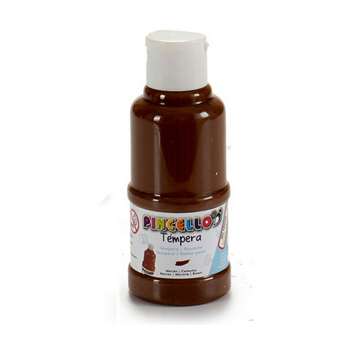 Pincello Temperafarbe Braun 120 ml – Ansicht 1
