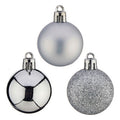 Krist+ Weihnachtskugeln Silber PVC Ø 4 cm – Produktansicht 1