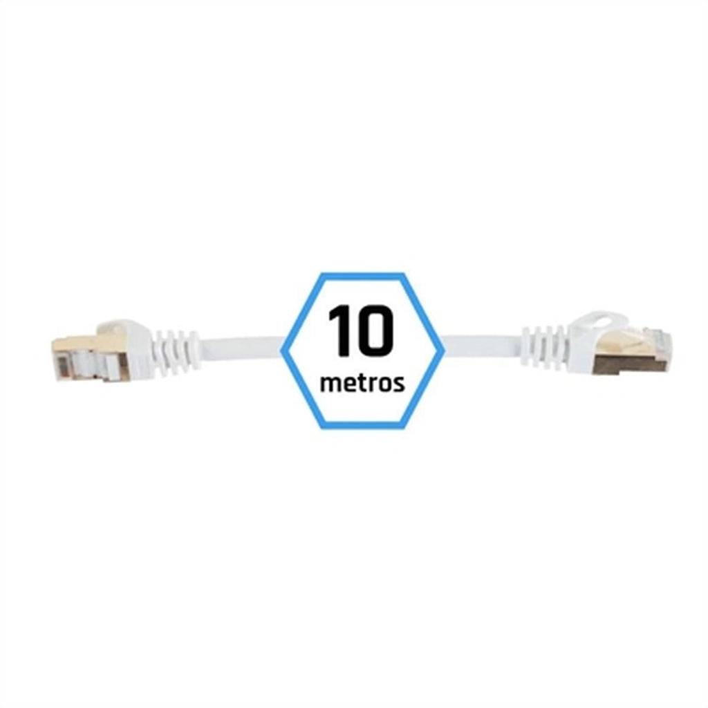 iggual FTP Category 7 Starres Netzwerkkabel IGG318621 Weiß 10 m – Produktansicht 2