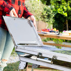 InnovaGoods Stainless Stahl Foldable Charcoal BBQ ExelQ – Produktansicht 2