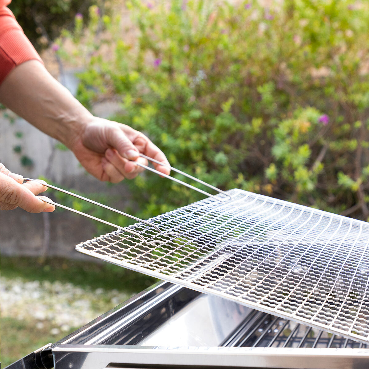 InnovaGoods Stainless Stahl Foldable Charcoal BBQ ExelQ – Produktansicht 9