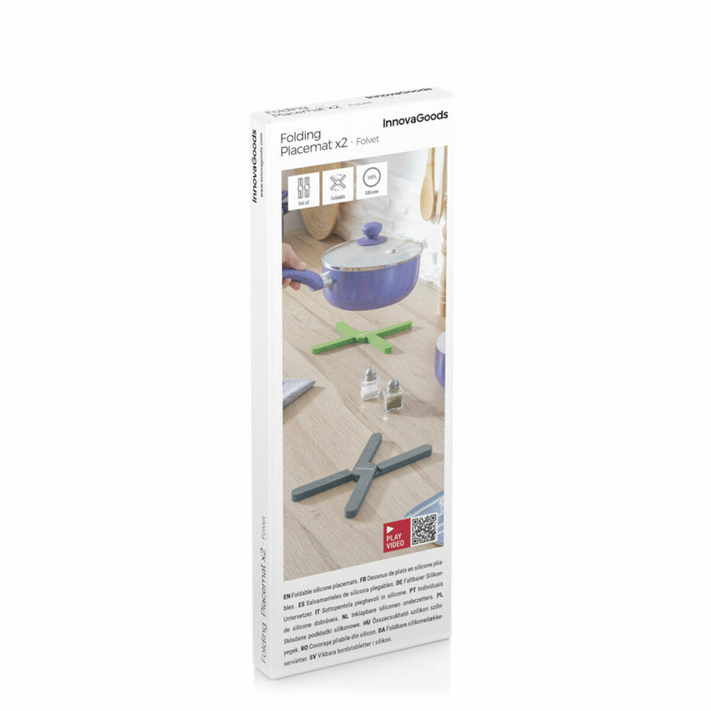 InnovaGoods Individual Klappbar Silicone Trivet Folvet – Produktansicht 9