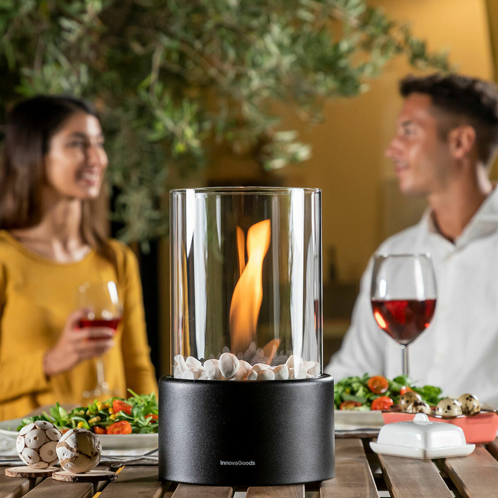 InnovaGoods Dekorativ Bioethanol Tabletop Fireplace Heatfir – Produktansicht 1