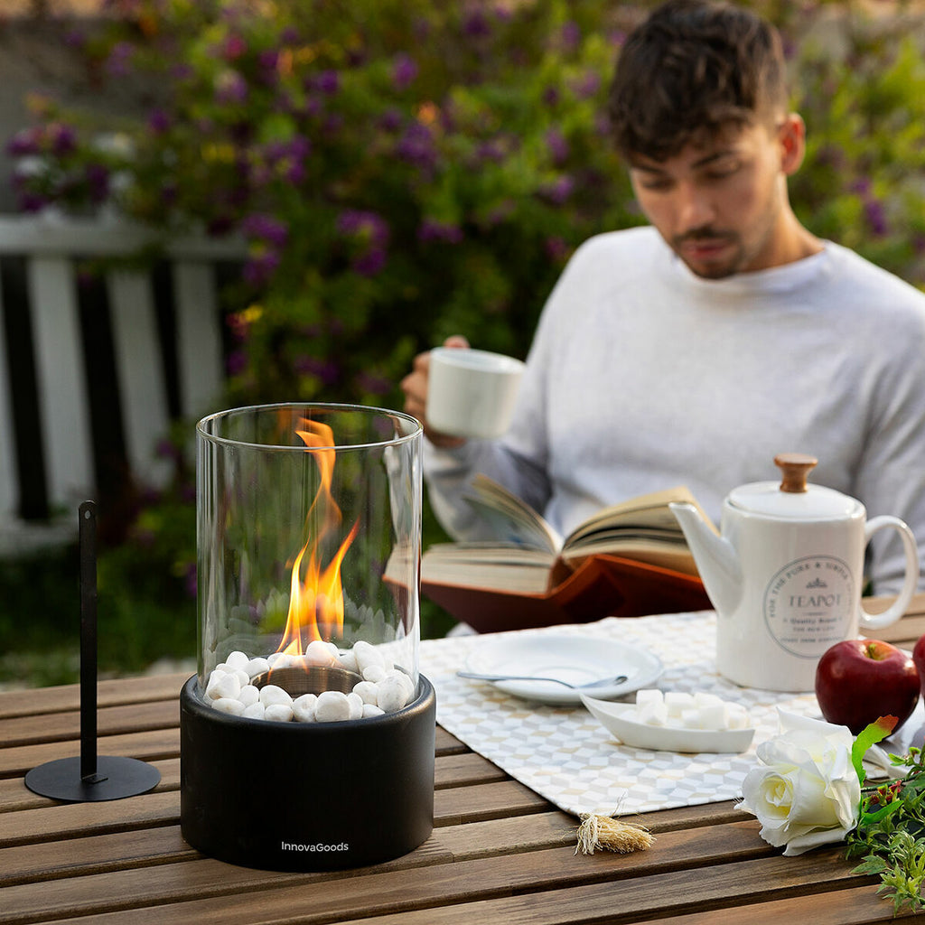 InnovaGoods Dekorativ Bioethanol Tabletop Fireplace Heatfir – Produktansicht 6