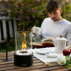 InnovaGoods Dekorativ Bioethanol Tabletop Fireplace Heatfir – Produktansicht 6
