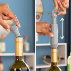 InnovaGoods Vakuumpumpe & Weinverschlüsse Winuum (4 caps) – Produktansicht 3