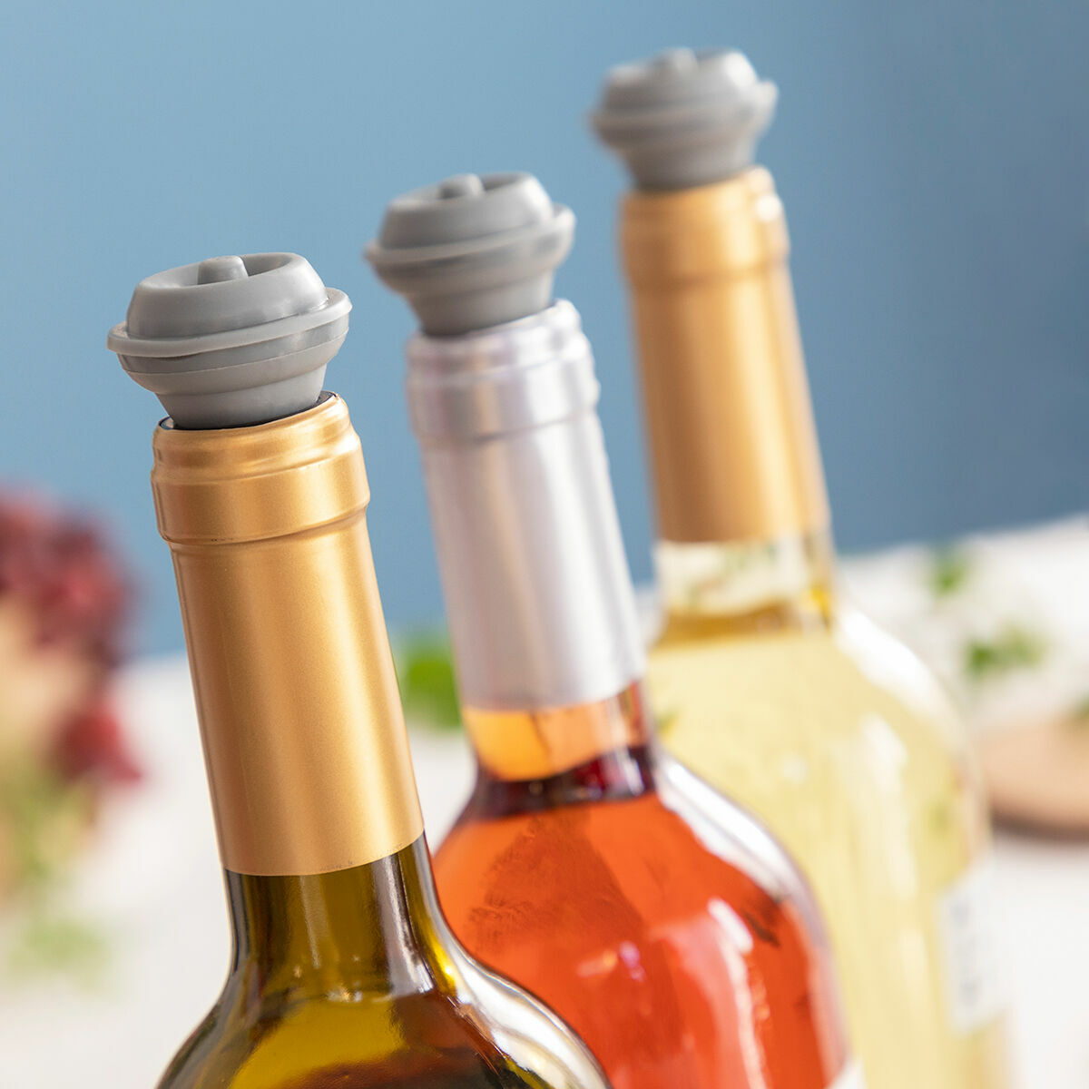 InnovaGoods Vakuumpumpe & Weinverschlüsse Winuum (4 caps) – Produktansicht 4