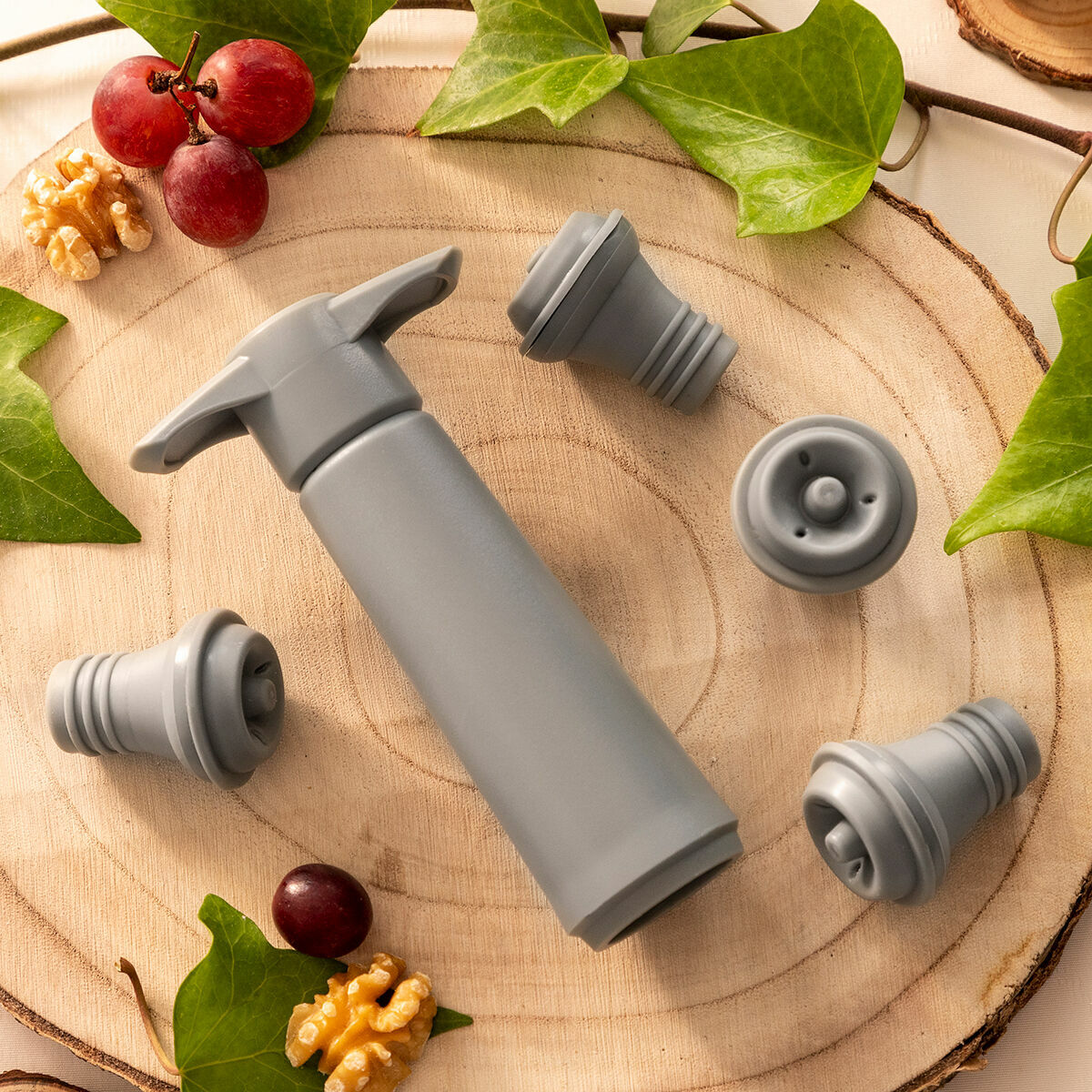 InnovaGoods Vakuumpumpe & Weinverschlüsse Winuum (4 caps) – Produktansicht 5