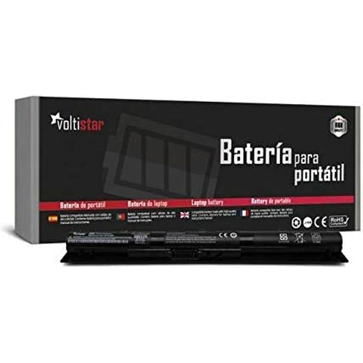 Notebook Battery BAT2079 Schwarz 2200 mAh – Produktansicht 1
