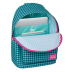 Laptop-Rucksack Nait Pata de gallo verde Grün 31 x 41 x 16 cm – Produktansicht 4