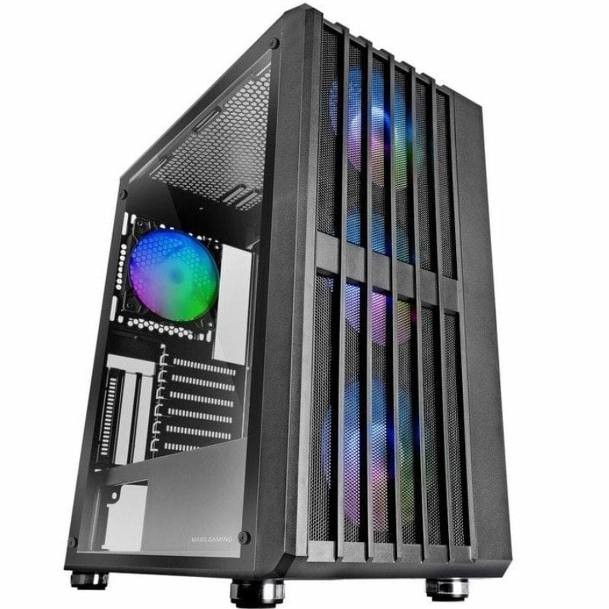 Mars Gaming ATX-Mid-Tower-Gehäuse MCVAULT Schwarz – Produktansicht 1