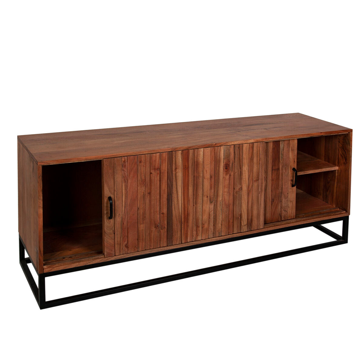 Romimex Sideboard Braun Acacia – Produktansicht 2