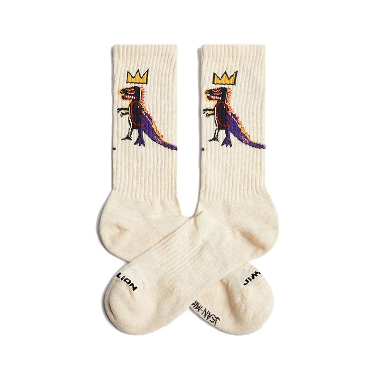 Jimmy Lion Socken Athletic Basquiat Pez Dis Braun – 36-40