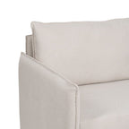 Sofa Beige Polyester Linen – Produktansicht 8