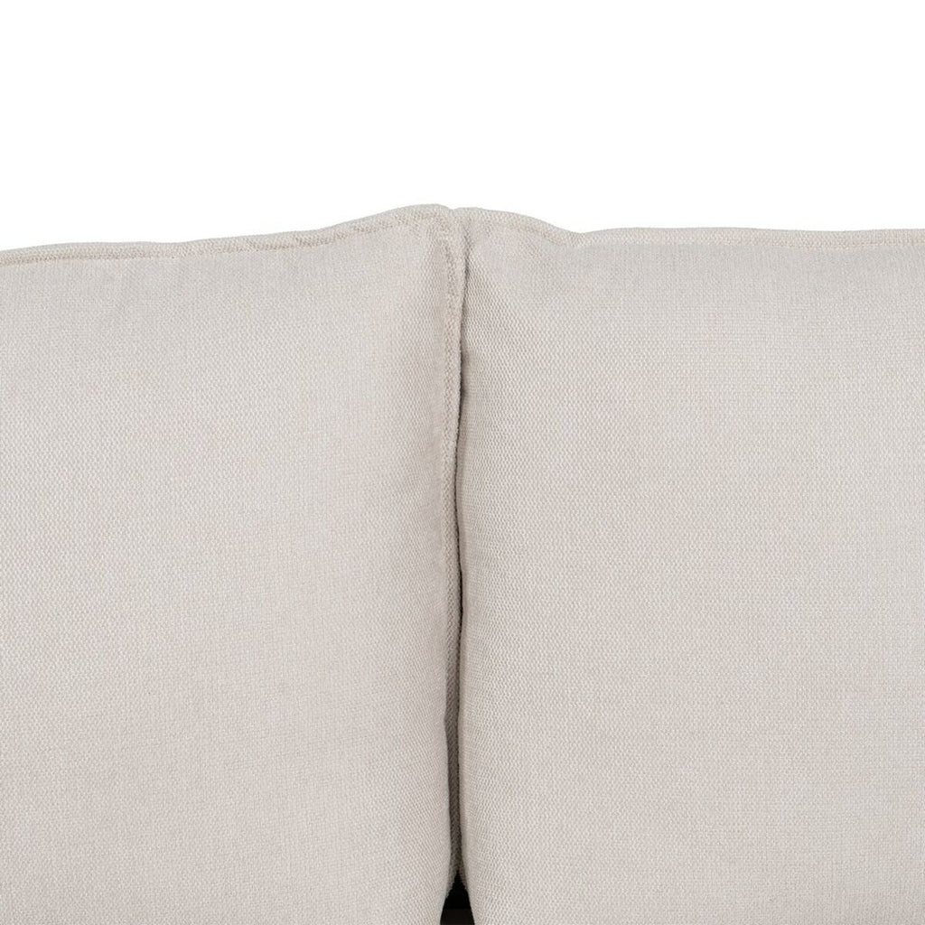 Sofa Beige Polyester Linen – Produktansicht 9
