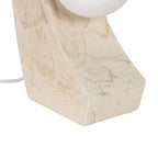 Tischlampe Creme Polyresin 220-240 V 16,5 x 11,5 x 30 cm – Produktansicht 5