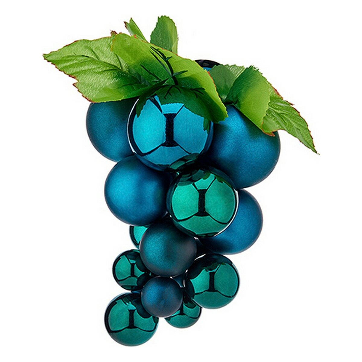 Krist+ Weihnachtskugel Blau Kunststoff Grapes – Produktansicht 1