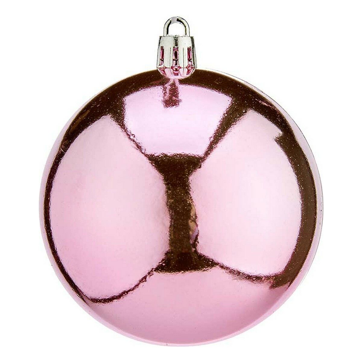 Krist+ Weihnachtskugeln K1912475-4 Rosa Kunststoff Ø 8 cm – Produktansicht 1