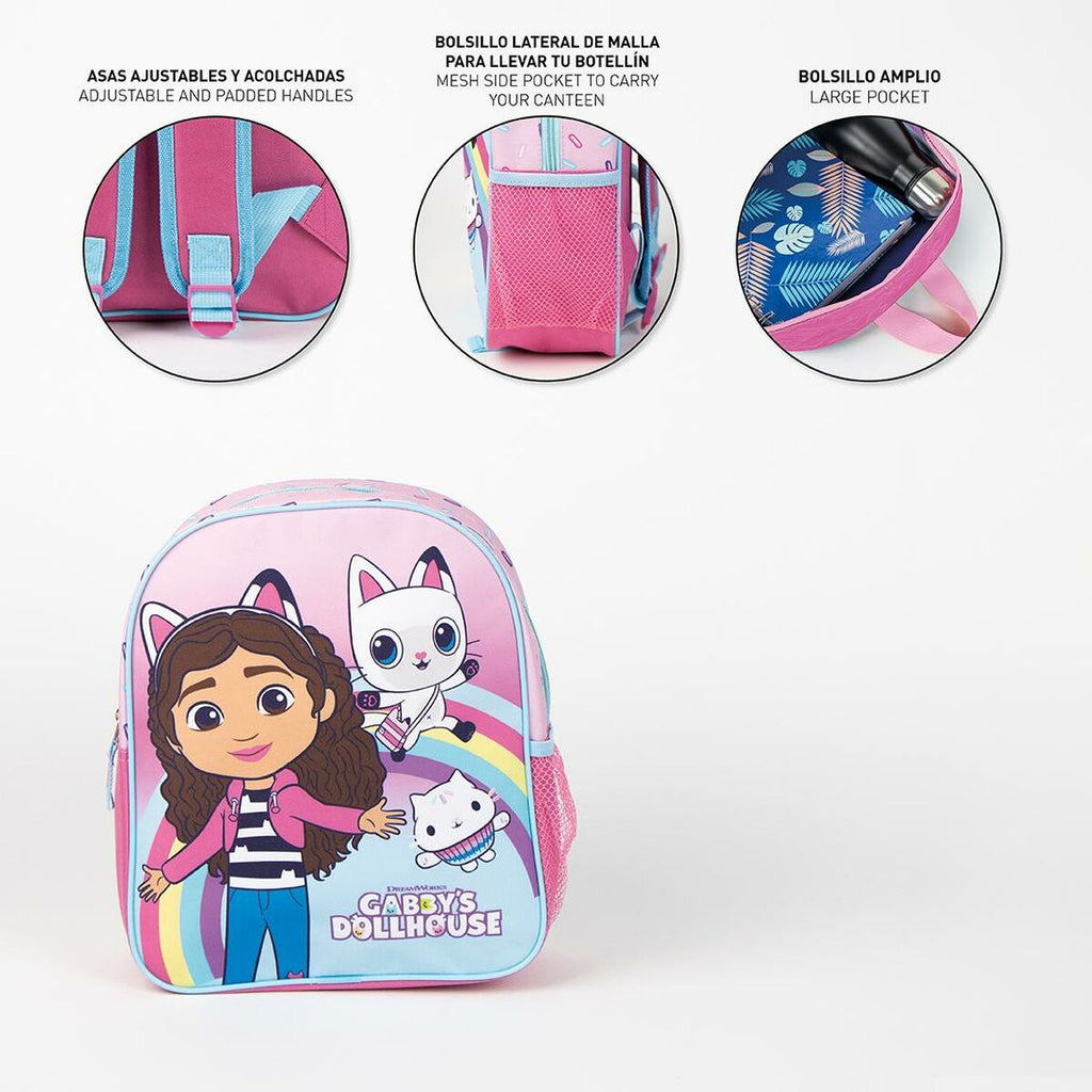 Gabby's Dollhouse Schultasche Rosa – Produktansicht 6