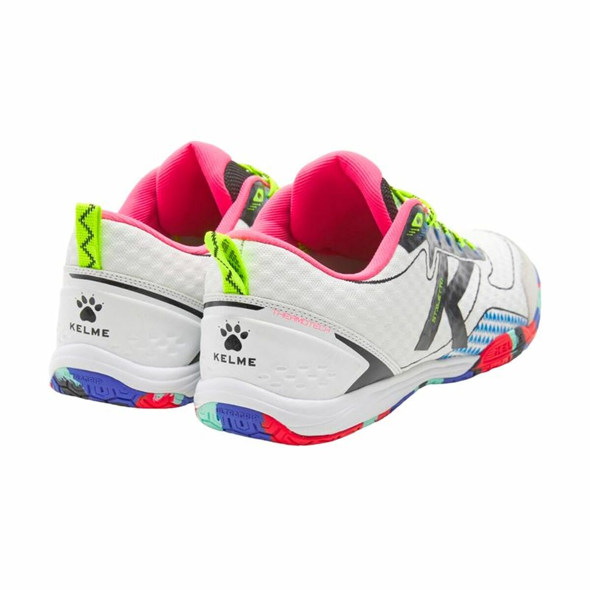Kelme Erwachsenen-Indoor Fußball Schuhe Stiletto Weiß – Produktansicht 4