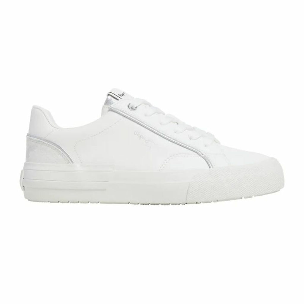 Pepe Jeans Damen-casual Sneaker Allen Twin Weiß – Produktansicht 1