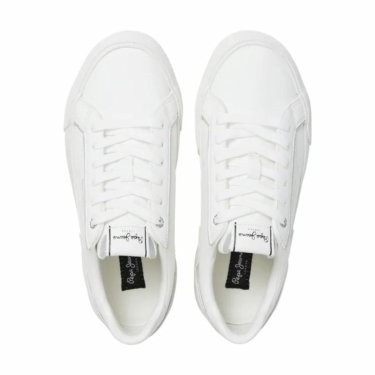 Pepe Jeans Damen-casual Sneaker Allen Twin Weiß – Produktansicht 4