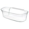Rubbish Bin Gondol_G-550 Transparent Weiß Kunststoff – Ansicht 1