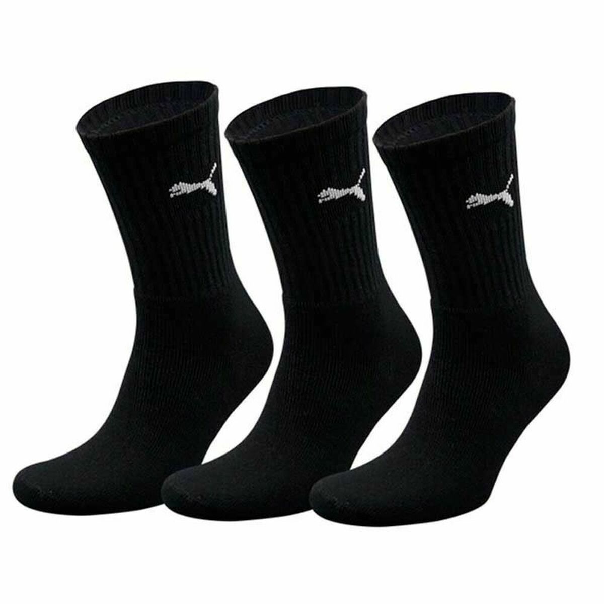 Puma Sport 3P Unisex Socks - Black