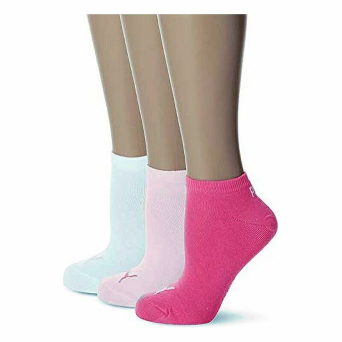 Sportsocken Puma Sneaker Dame (3 Pairs) – Pink