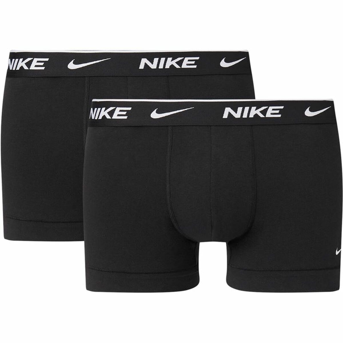 Nike Trunk 2 Pieces Men's Boxer Briefs - Black