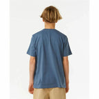 Rip Curl Kinder-Kurzarm-T-Shirt Lost Island Blau – 6 Years