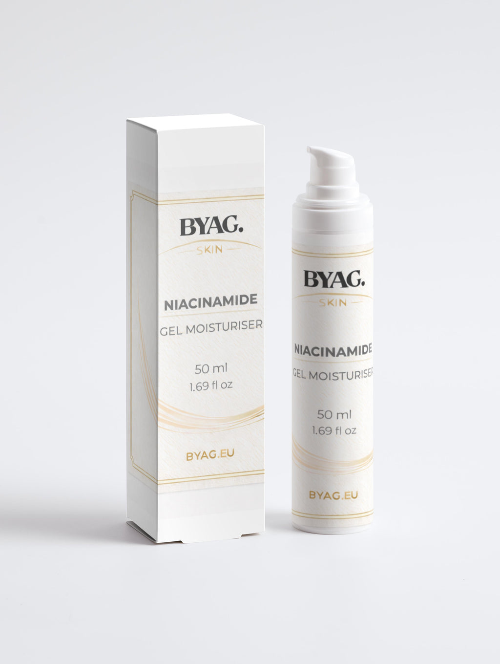 BYAG. Niacinamid Feuchtigkeitsgel – Produktansicht 1