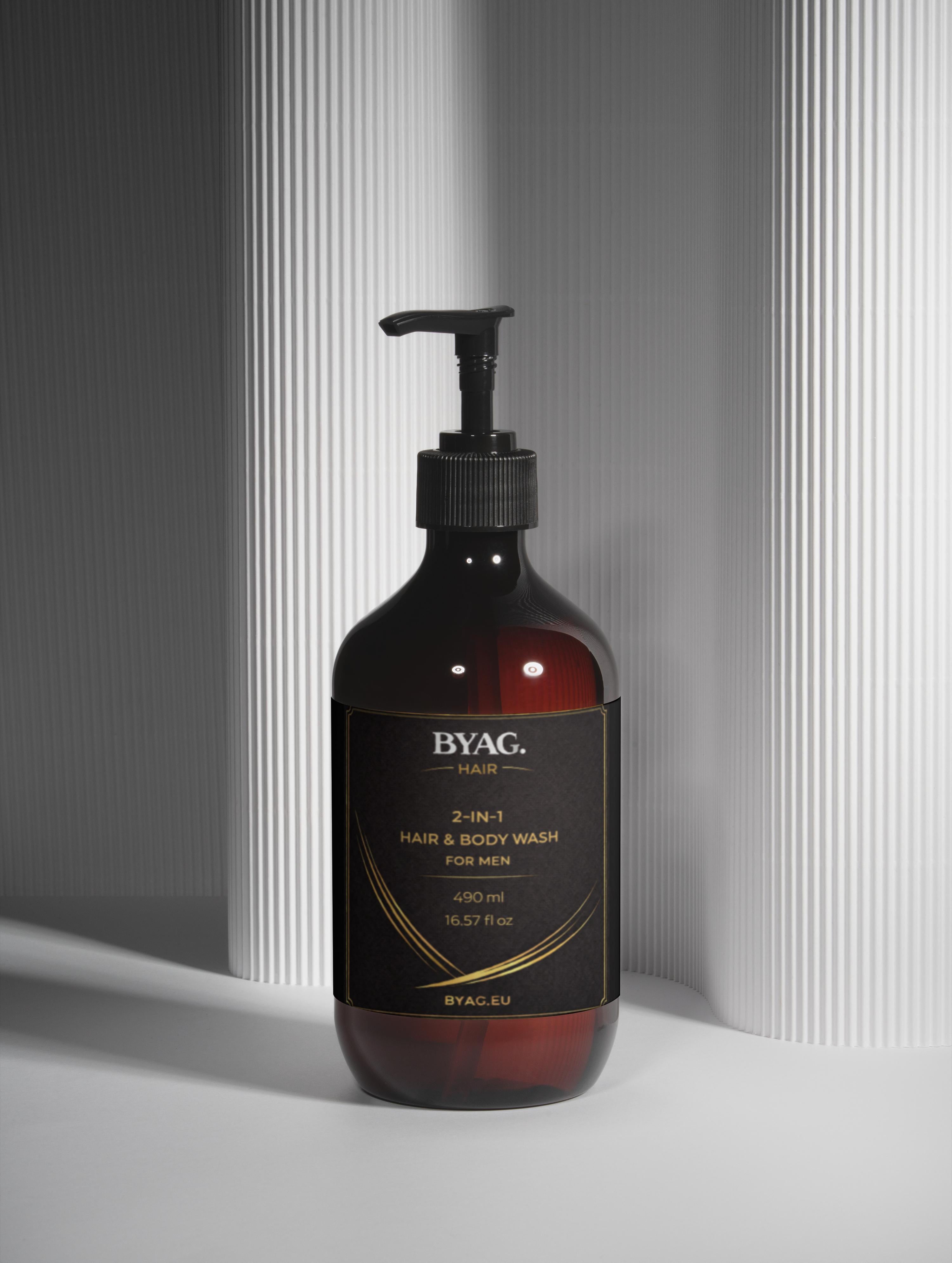 BYAG. Herren 2-in-1 Haar- und Körperreinigung – Produktansicht 6