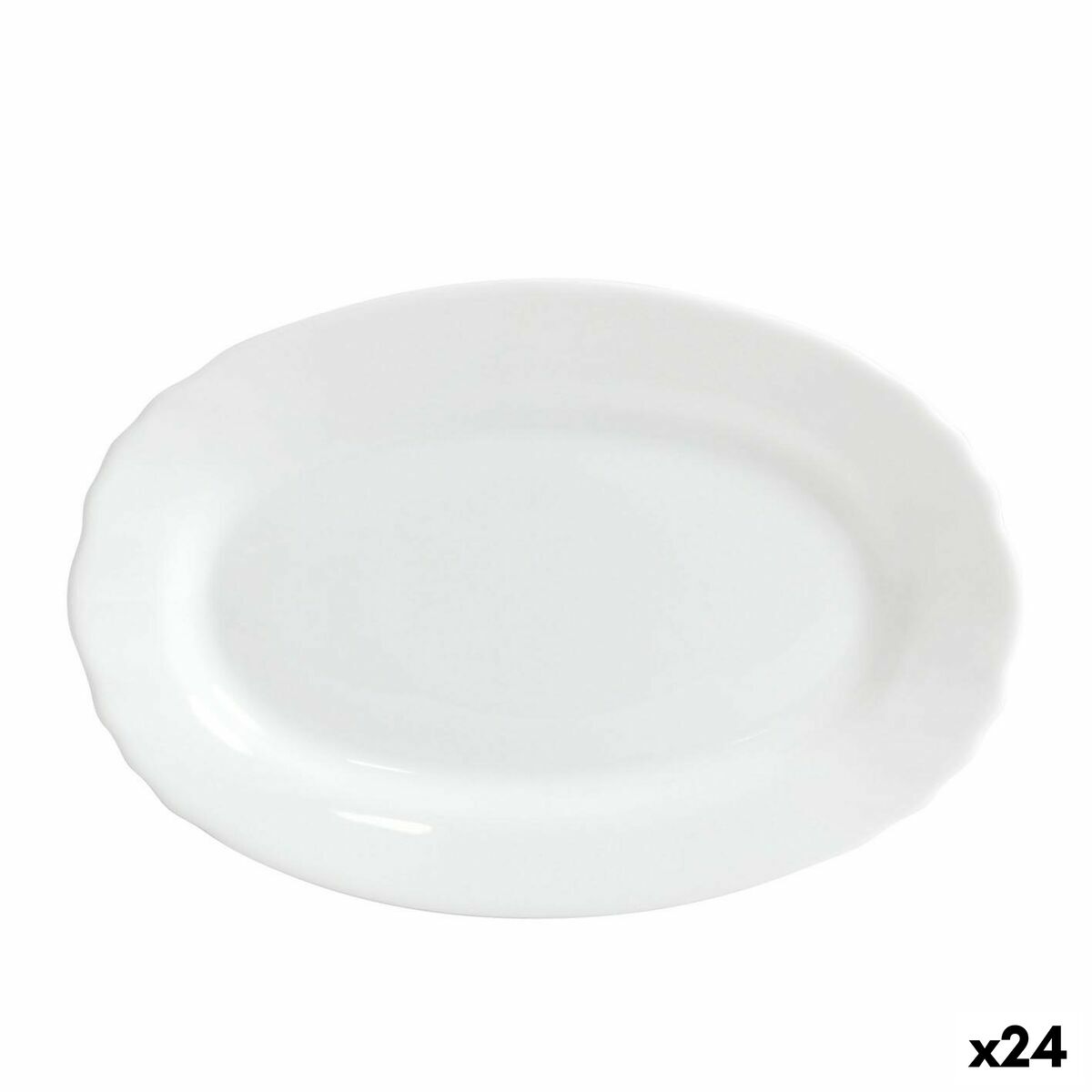 Bormioli Serving Platter Ebro Glas Oval – Produktansicht 1
